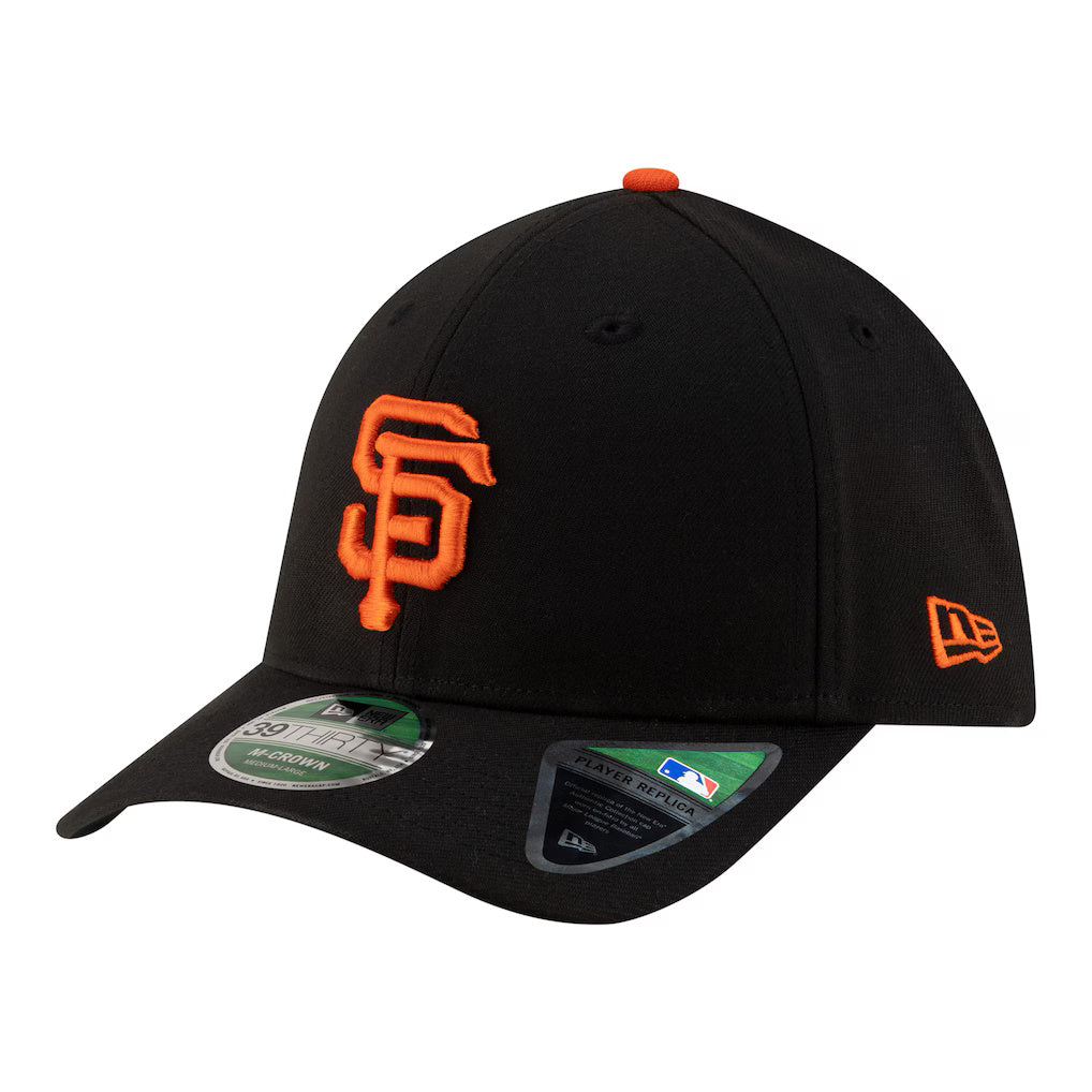 New Era Player Replica San Francisco Giants 39THIRTY M-Crown Flex Hat - Black