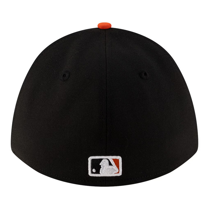 New Era Player Replica San Francisco Giants 39THIRTY M-Crown Flex Hat - Black - Back View