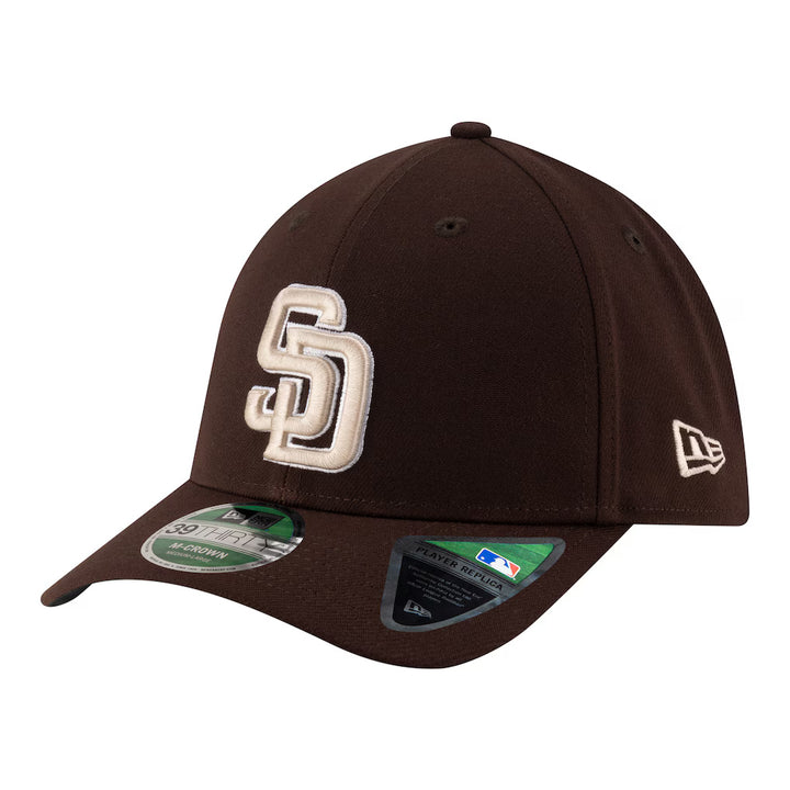 New Era Player Replica San Diego Padres 39THIRTY M-Crown Flex Hat - Brown