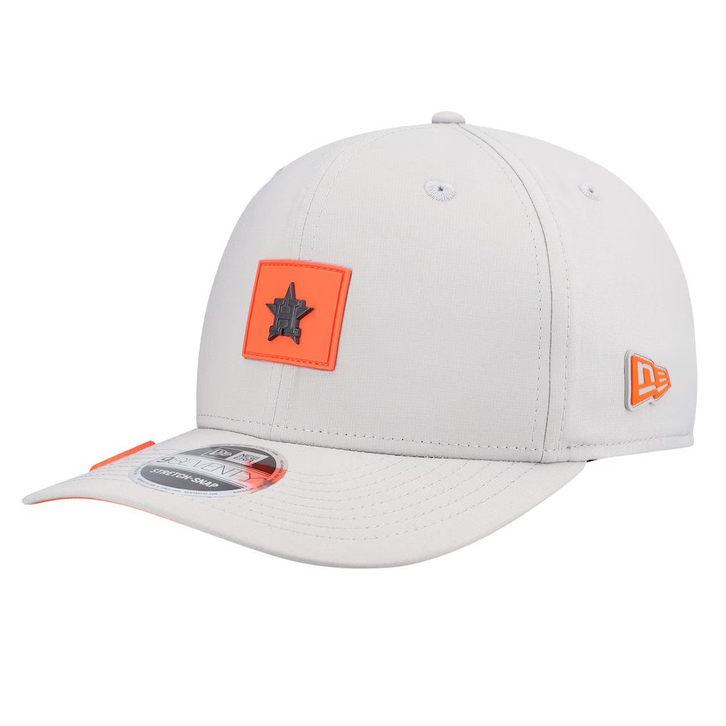 New Era Houston Astros 2026 Clubhouse 9SEVENTY Adjustable Hat - Gray
