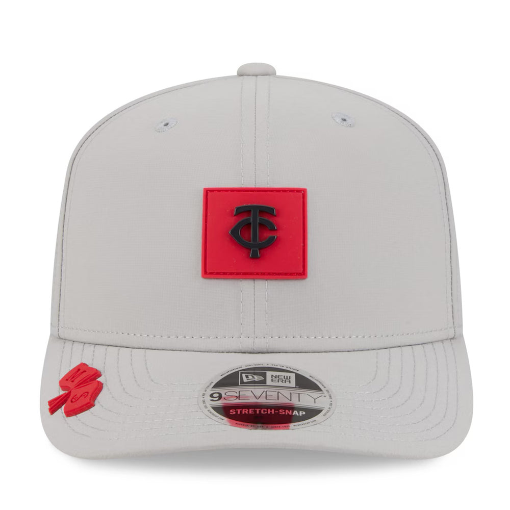 New Era Minnesota Twins 2026 Clubhouse 9SEVENTY Adjustable Hat - Gray
