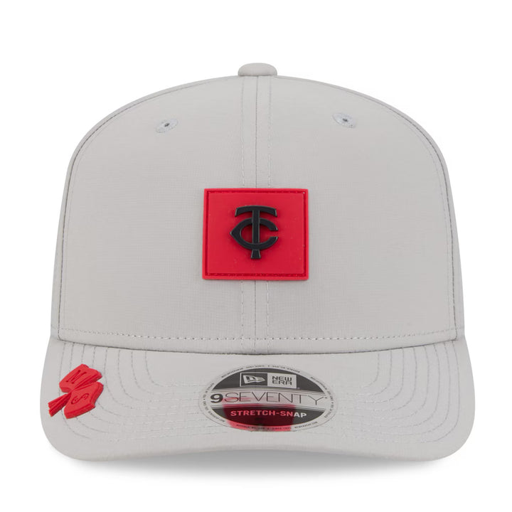New Era Minnesota Twins 2026 Clubhouse 9SEVENTY Adjustable Hat - Gray