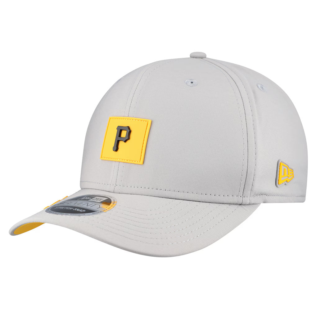 New Era Pittsburgh Pirates 2026 Clubhouse 9SEVENTY Adjustable Hat - Gray