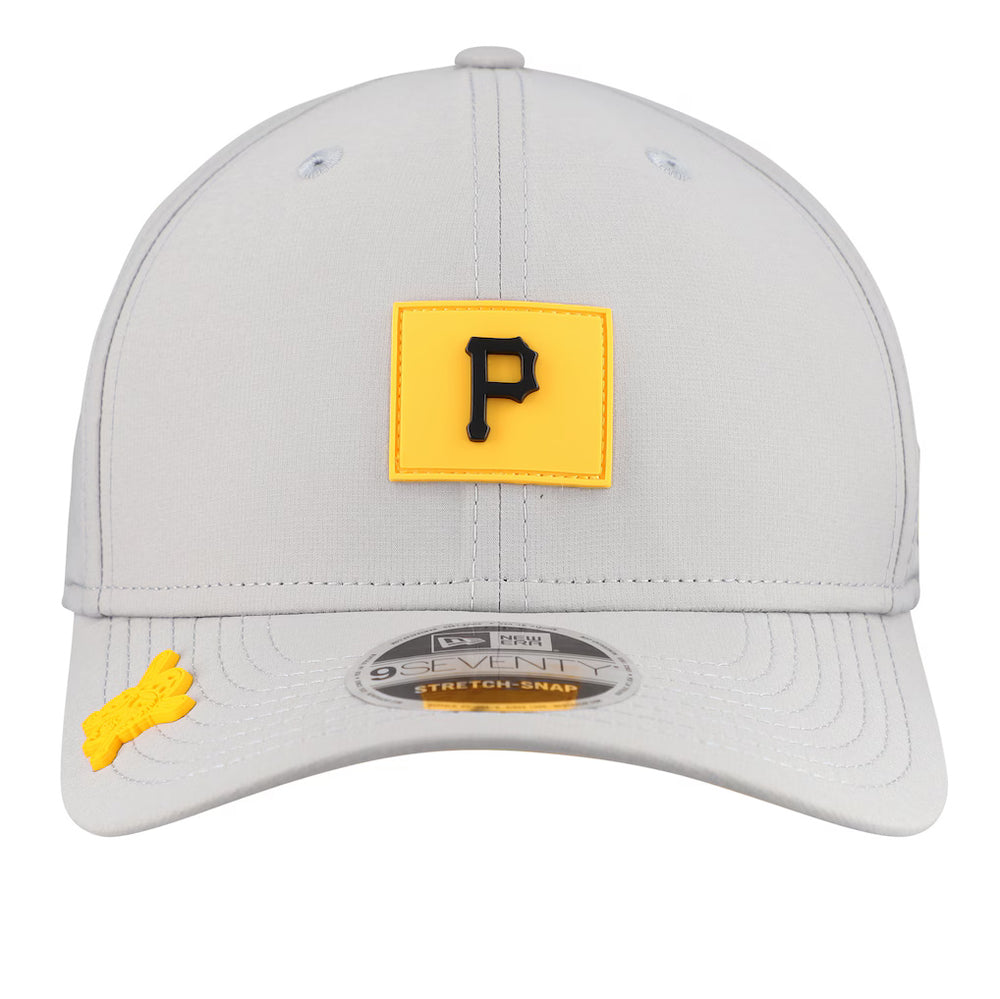 New Era Pittsburgh Pirates 2026 Clubhouse 9SEVENTY Adjustable Hat - Gray