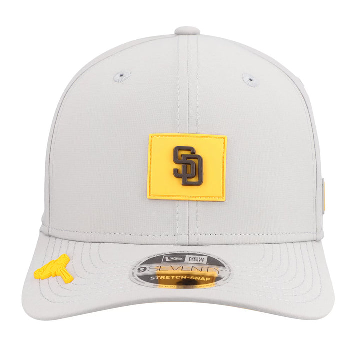 New Era San Diego Padres 2026 Clubhouse 9SEVENTY Adjustable Hat - Gray