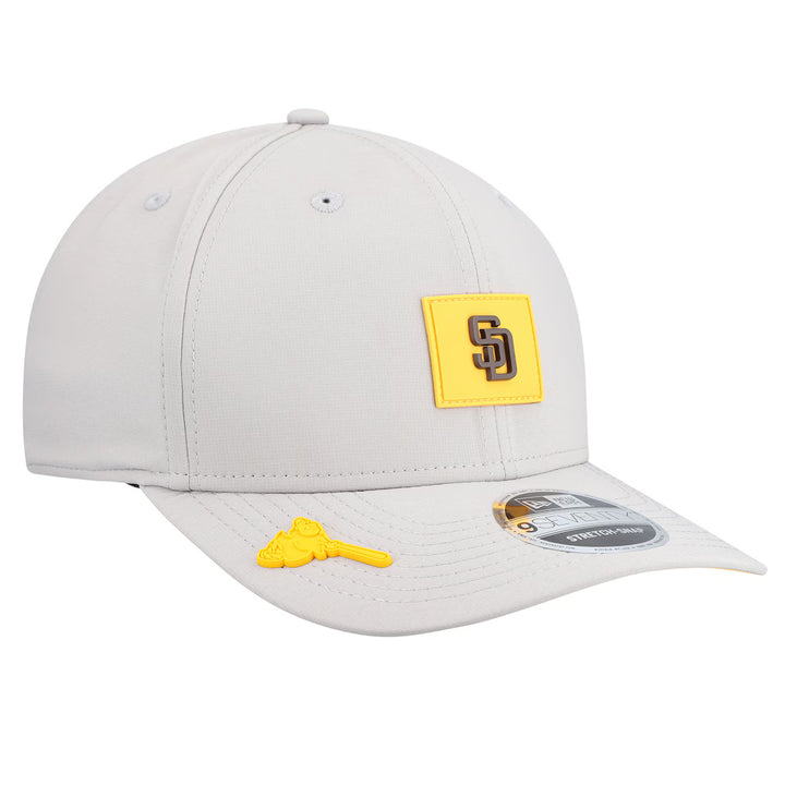 New Era San Diego Padres 2026 Clubhouse 9SEVENTY Adjustable Hat - Gray