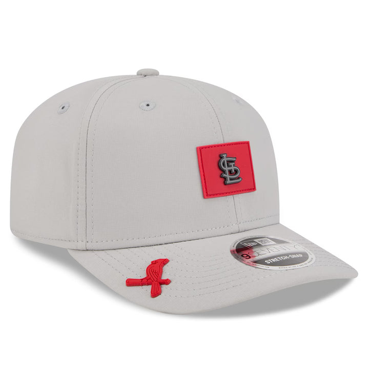 New Era St. Louis Cardinals 2026 Clubhouse 9SEVENTY Adjustable Hat - Gray