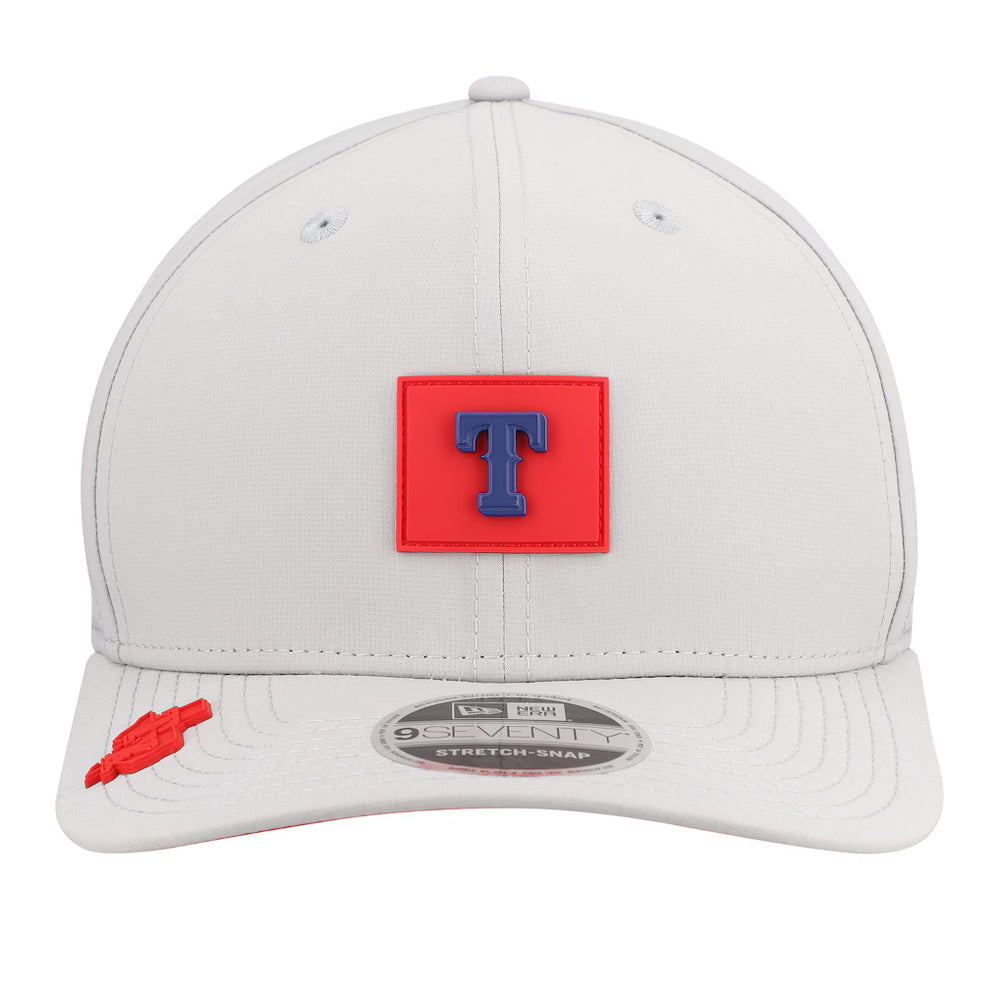 New Era Texas Rangers 2026 Clubhouse 9SEVENTY Adjustable Hat - Gray