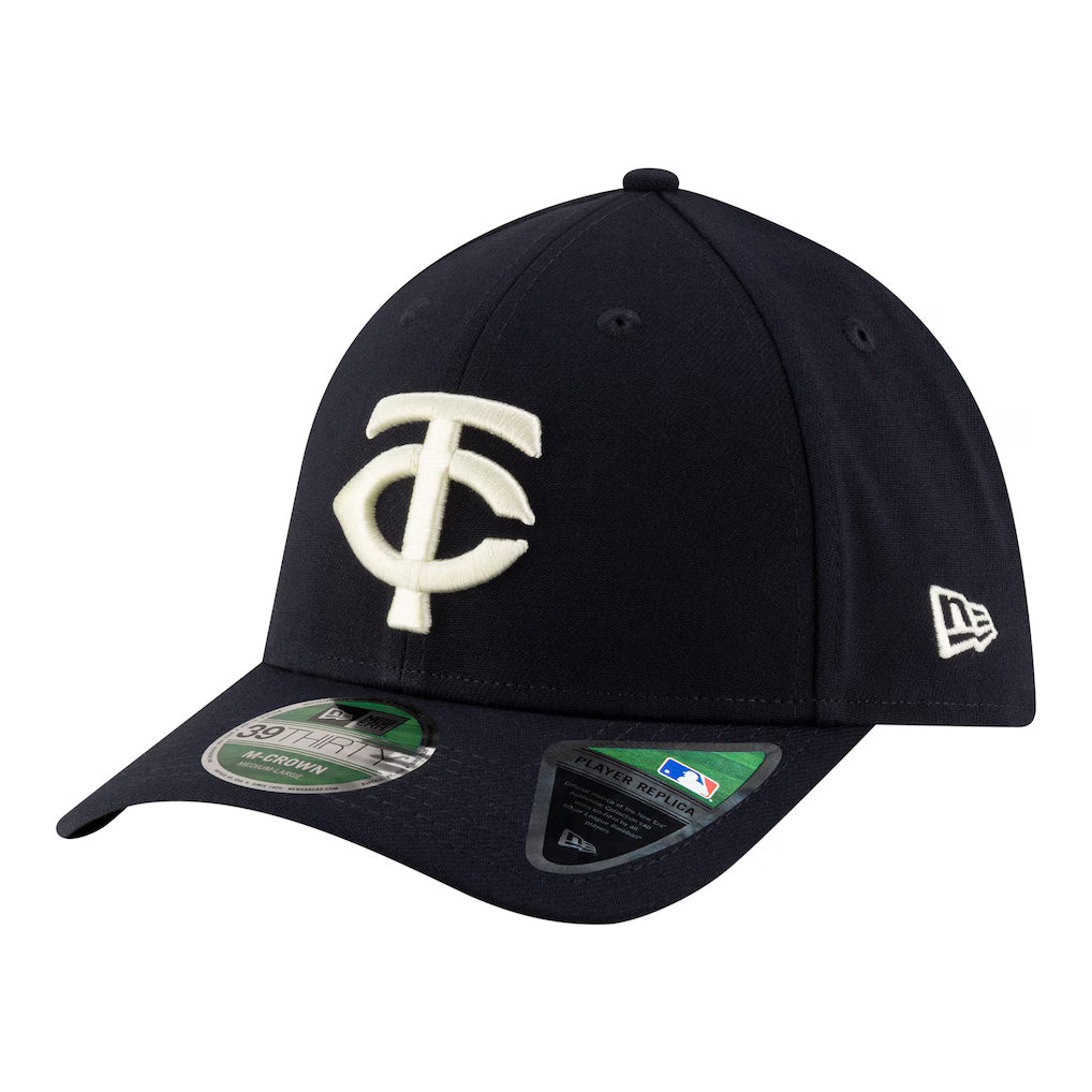 New Era Player Replica Minnesota Twins 39THIRTY M-Crown Flex Hat - Navy/White