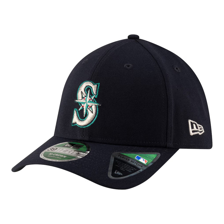 New Era Player Replica Seattle Mariners 39THIRTY M-Crown Flex Hat - Navy