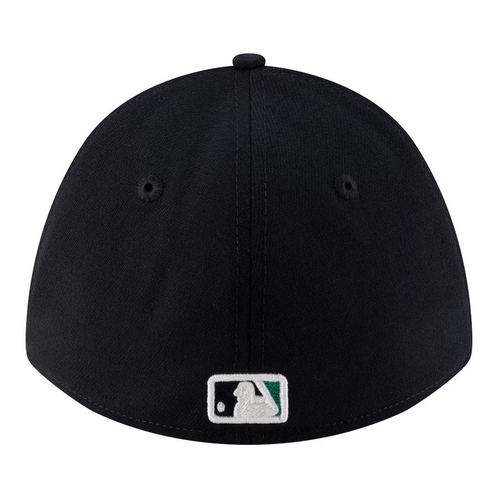 New Era Player Replica Seattle Mariners 39THIRTY M-Crown Flex Hat - Navy - Back View