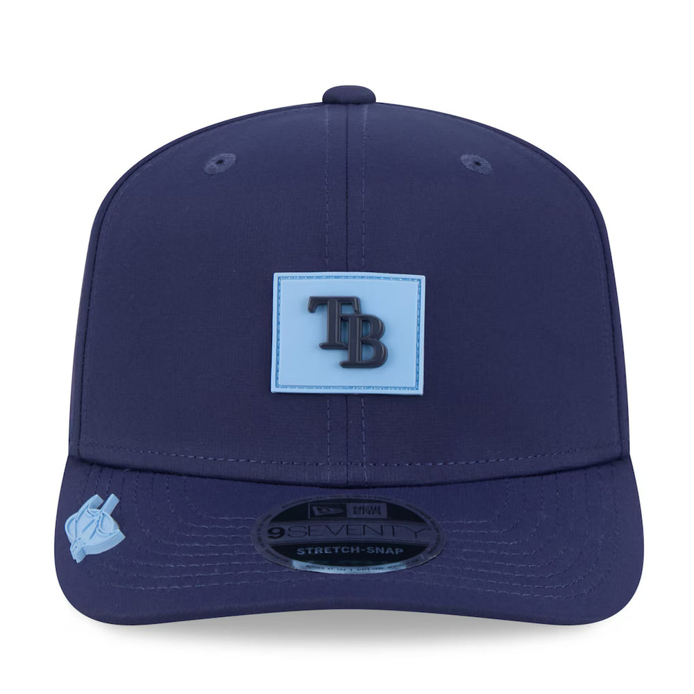 New Era Tampa Bay Rays 2026 Clubhouse 9SEVENTY Adjustable Hat - Navy