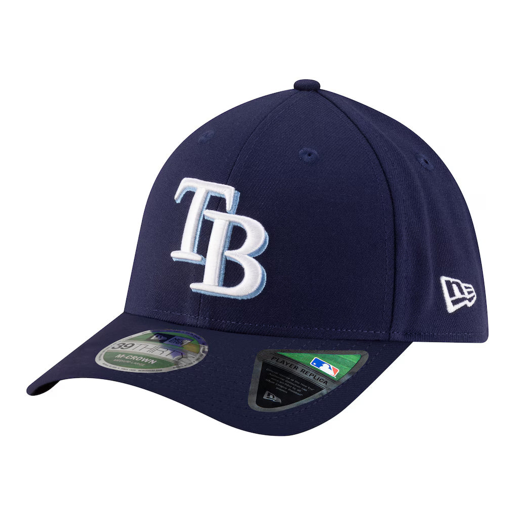 New Era Player Replica Tampa Bay Rays 39THIRTY M-Crown Flex Hat - Navy