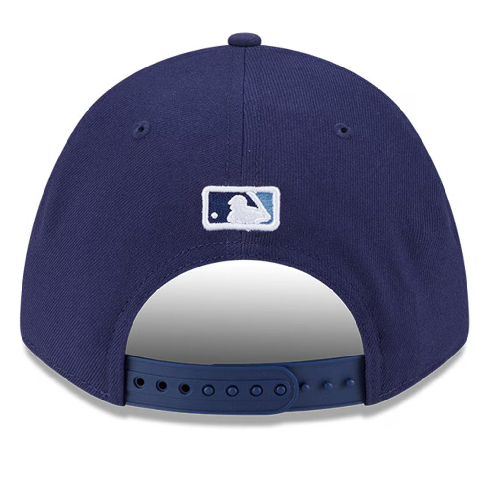 New Era Player Replica Tampa Bay Rays 9FORTY Adjustable Hat - Navy - Back