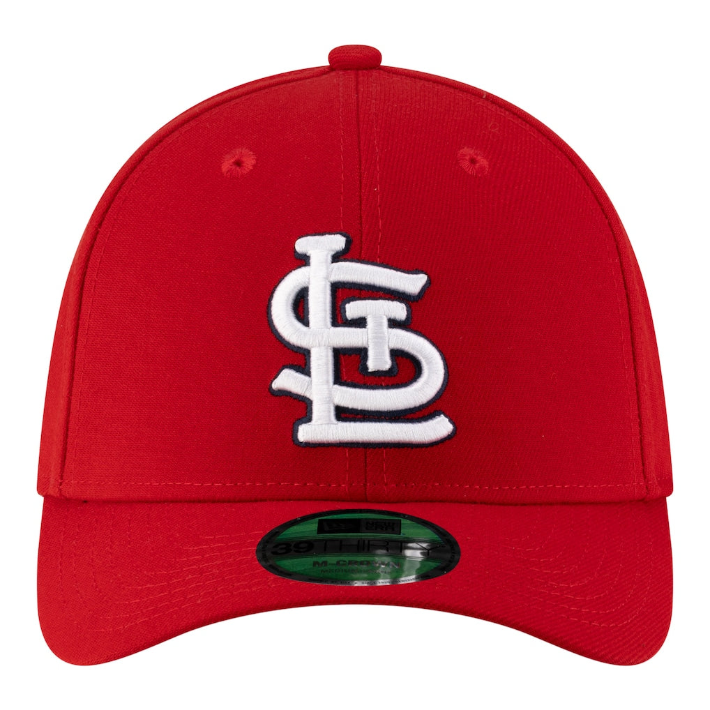 New Era Player Replica St. Louis Cardinals 39THIRTY M-Crown Flex Hat - Red - Front View