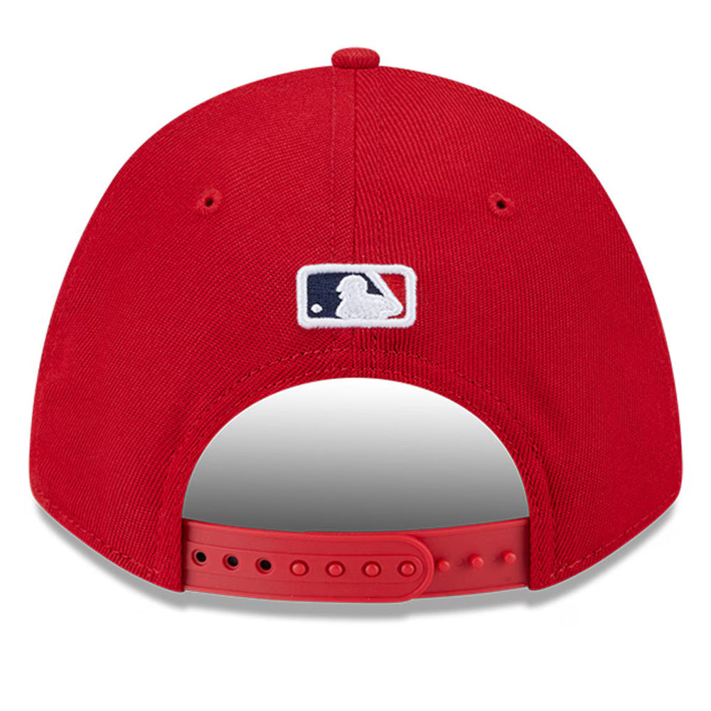 New Era Player Replica St. Louis Cardinals 9FORTY Adjustable Hat - Red - Back