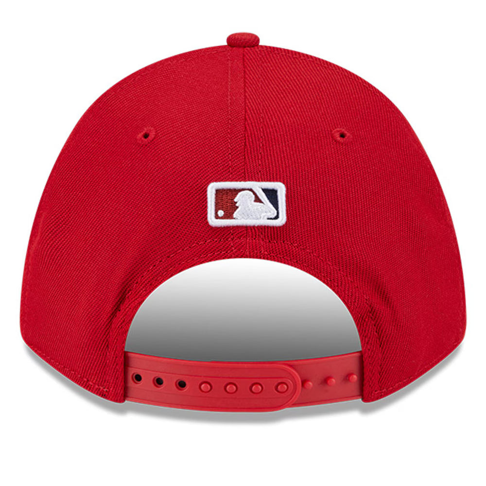 New Era Player Replica Washington Nationals 9FORTY Adjustable Hat - Red - Back