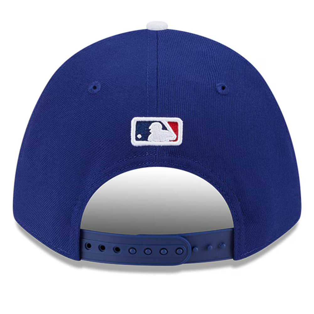 New Era Player Replica Los Angeles Dodgers 9FORTY Adjustable Hat - Royal - Back