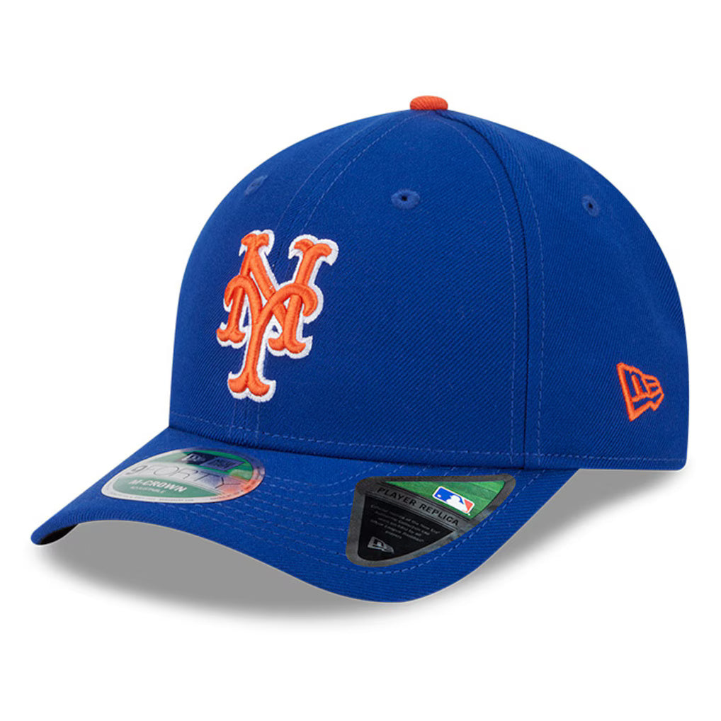 New Era Player Replica New York Mets 9FORTY Adjustable Hat - Royal - Tilted