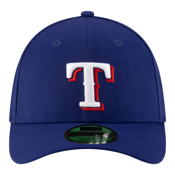 New Era Player Replica Texas Rangers 39THIRTY M-Crown Flex Hat - Royal - Front View