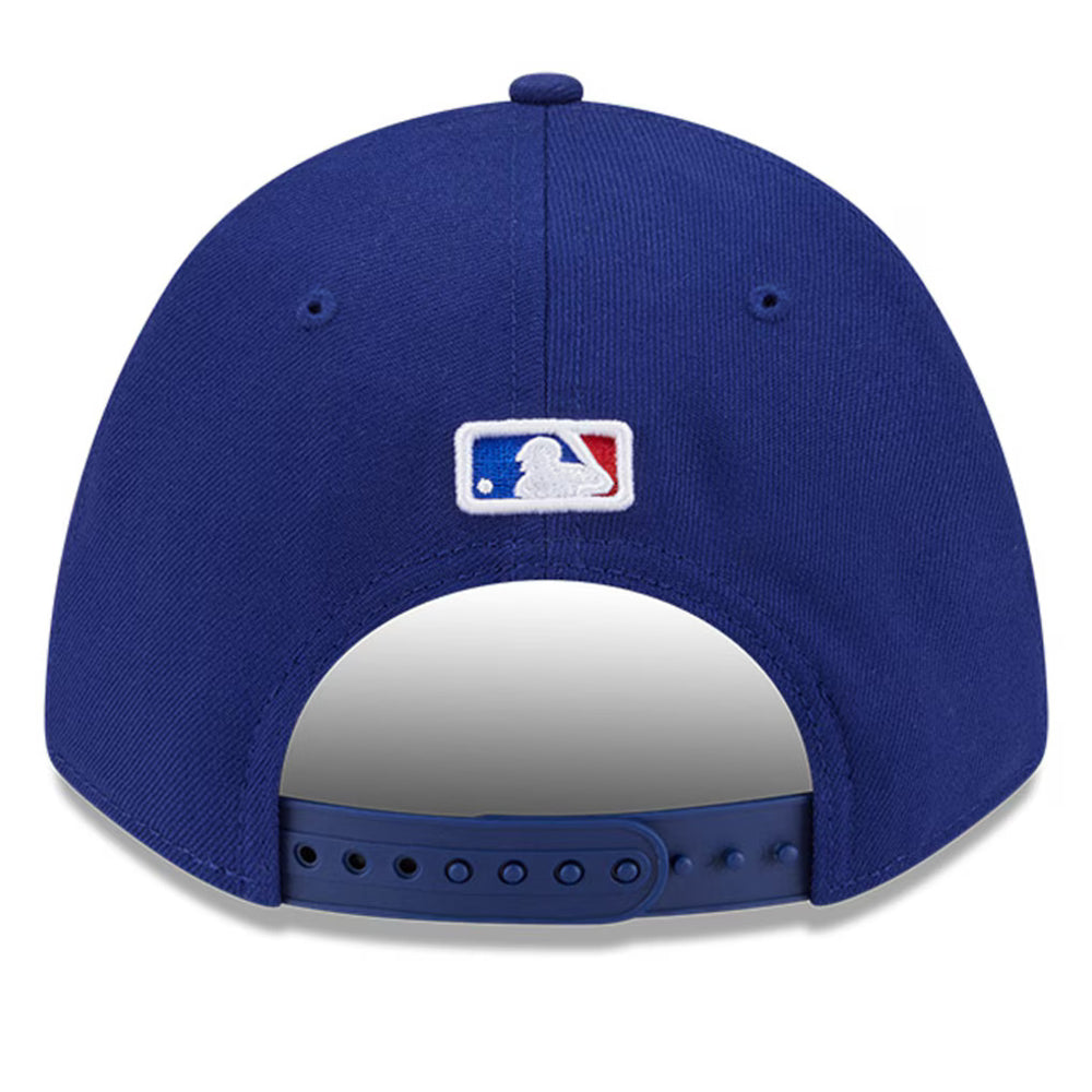 New Era Player Replica Texas Rangers 9FORTY Adjustable Hat - Royal - Back