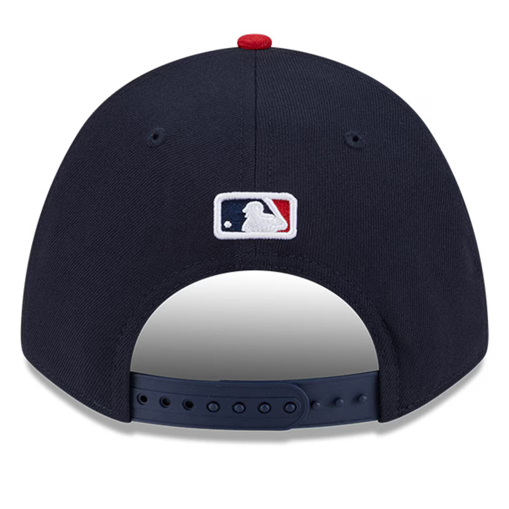 New Era Player Replica St. Louis Cardinals 9FORTY Adjustable Hat - Navy/Red - Back