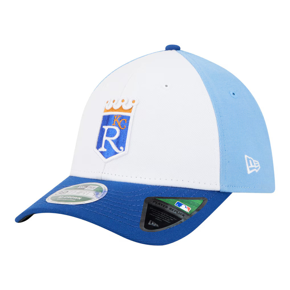 New Era Player Replica Kansas City Royals 39THIRTY M-Crown Flex Hat - Royal/Powder
