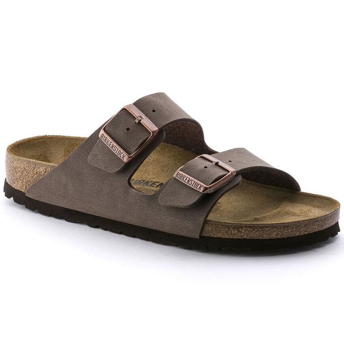 Birkenstock Arizona Birkibuc Mocha Narrow Fit