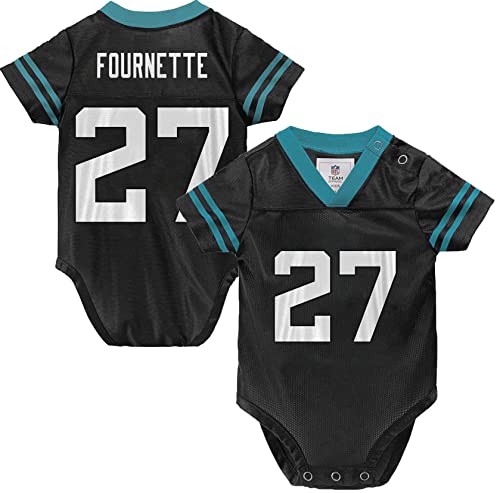 Outerstuff NFL Newborn Infants Team Color Name and Number Home Player Creeper Bodysuit Jersey