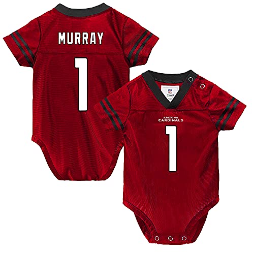 Outerstuff NFL Newborn Infants Team Color Name and Number Home Player Creeper Bodysuit Jersey