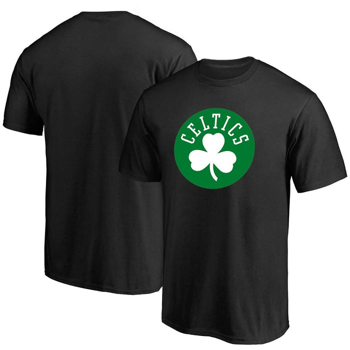 Outerstuff NBA Youth 8-20 Team Color Performance Polyester Primary Logo Team T-Shirt (Boston Celtics Black, 8)