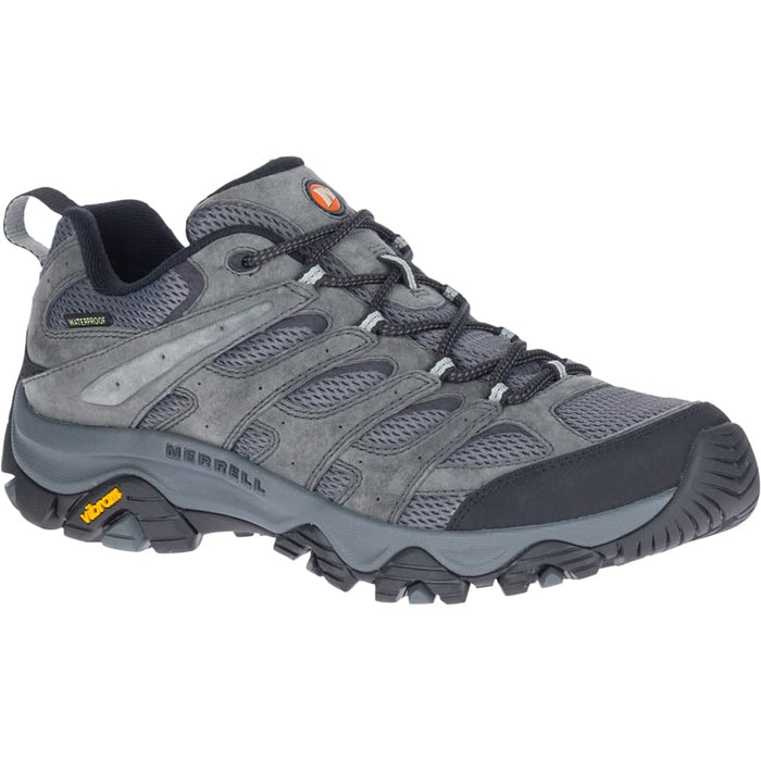 Merrell Men's Moab 3 Waterproof Hiking Shoe Granite