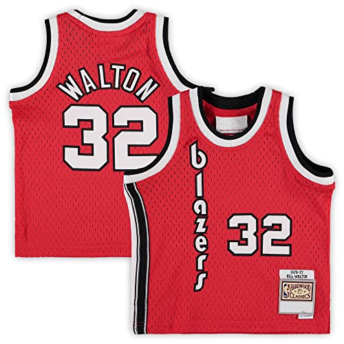 Bill Walton Portland Trail Blazers #32 Red Infants Soul Hardwood Classic Swingman Jersey (18 Months)