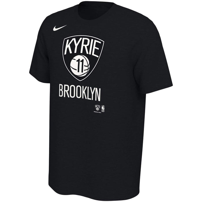 Outerstuff Kyrie Irving Brooklyn Nets #11 Youth New City Player T-Shirt Black (Youth Medium 10/12)