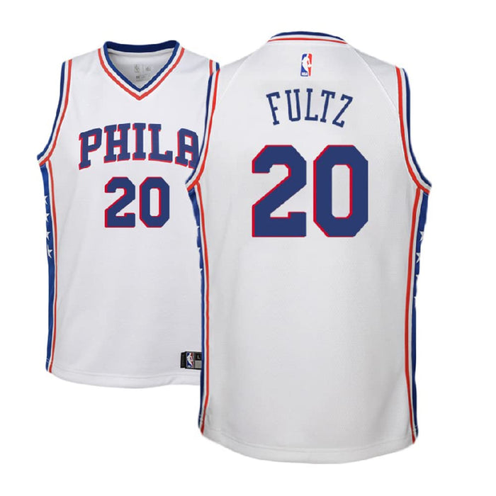 Outerstuff Markelle Fultz Philadelphia 76ers #20 White Youth 8-20 Association Edition Swingman Jersey (14-16)