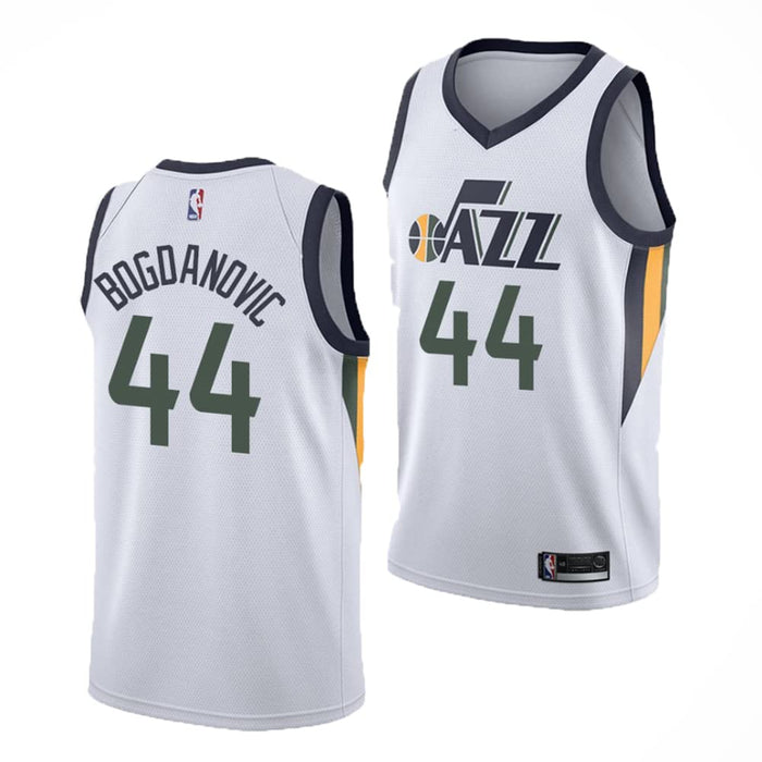 Outerstuff Bojan Bogdanovic Utah Jazz #44 Youth 8-20 White Association Edition Swingman Jersey (8)