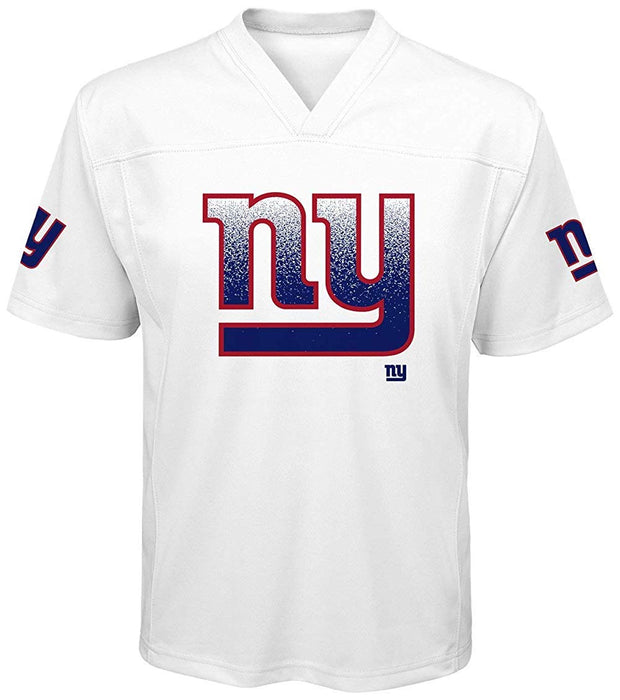 Saquon Barkley New York Giants NFL Youth 8-20 White Color Rush Mid-Tier Jersey (Youth Large 14-16)