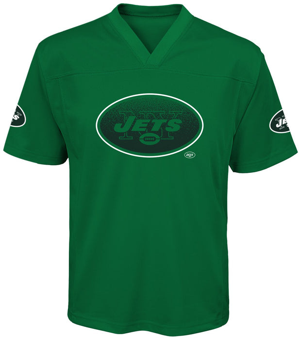 NFL New York Jets Youth Outerstuff Color Rush Fashion Top, Pine Green, Youth X-Large (16-18)
