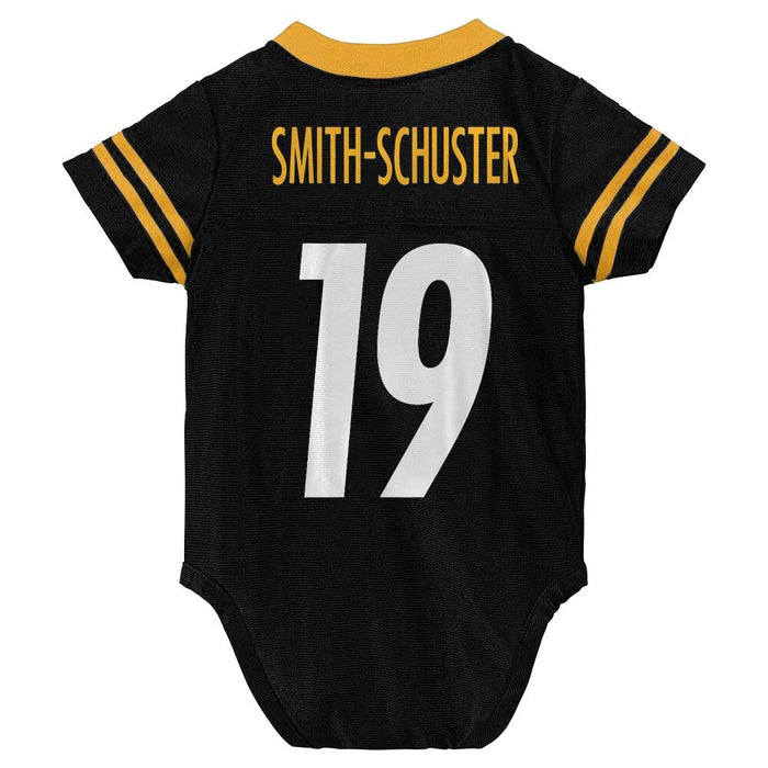 Outerstuff NFL Newborn Infants Team Color Name and Number Home Player Creeper Bodysuit Jersey