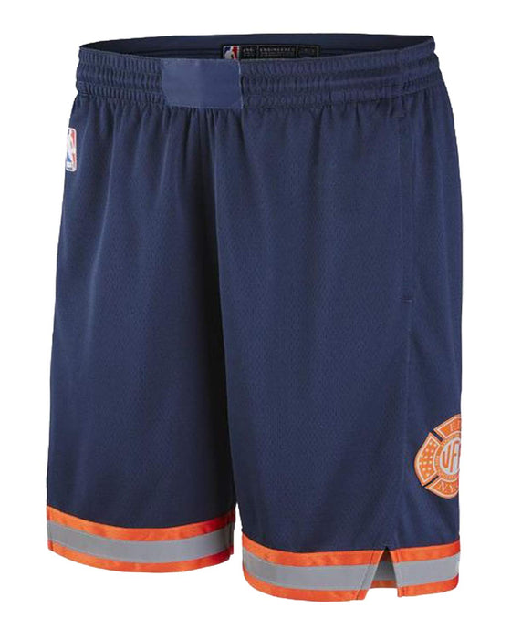 New York Knicks Youth 8-20 Official Swingman Dri-Tek Performance Shorts (Youth - Small, New York Knicks Blue Statement Edition Shorts)