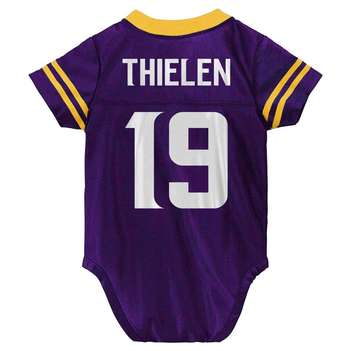 Outerstuff NFL Newborn Infants Team Color Name and Number Home Player Creeper Bodysuit Jersey