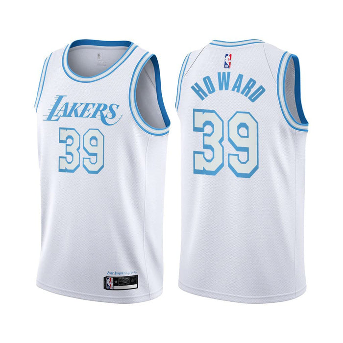 Dwight Howard Los Angeles Lakers #39 Youth 8-20 White City Edition Swingman Jersey (18-20)