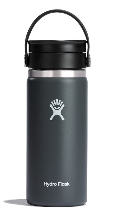 Hydro Flask Wide Mouth Bottle with Flex Sip Lid Black