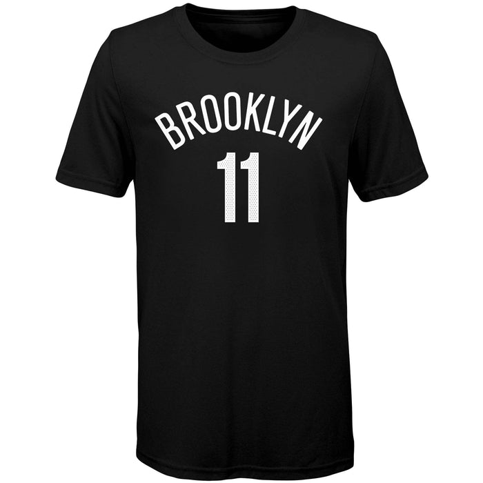 Kyrie Irving Brooklyn Nets #11 Black Toddler Icon Edition Player Name and Number T-Shirt (2T)