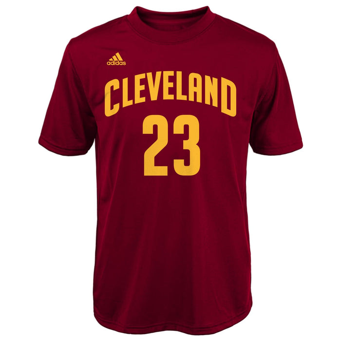 NBA Youth Boys 8-20 James Cavaliers Short Sleeve Player Performance Name and Number Tee