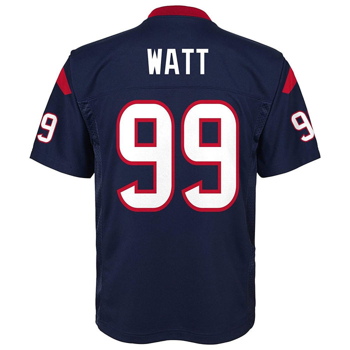 Outerstuff J.J. Watt Houston Texans Navy Blue Infants Home Mid Tier Jersey (18 Months)