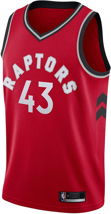 Pascal Siakam Toronto Raptors #43 Red Kids 4-7 Icon Edition Replica Jersey (4)