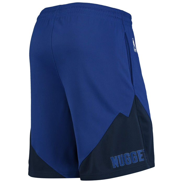 Denver Nuggets Youth 8-20 Official Swingman Dri-Tek Performance Shorts (Youth - Small, Denver Nuggets Blue Statement Edition Shorts)