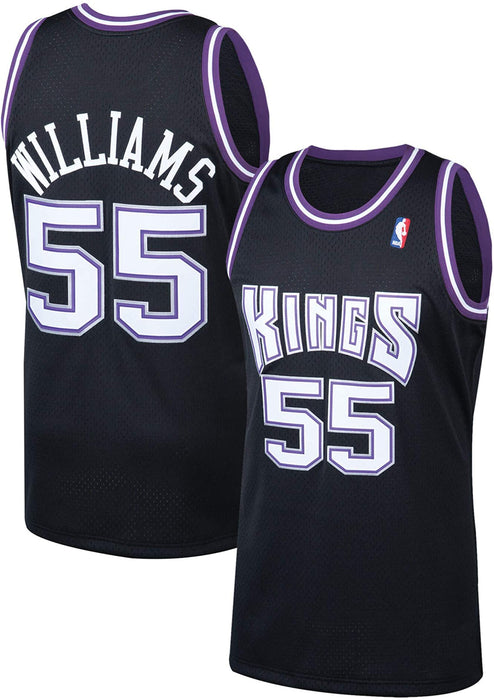 Jason Williams Sacramento Kings #55 Black Kids 4-7 Soul Hardwood Classic Swingman Jersey (4)