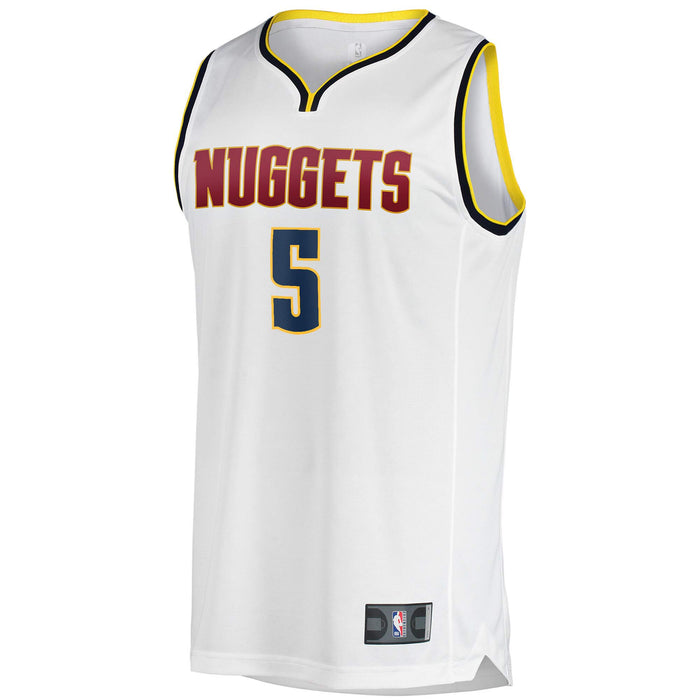 Will Barton Denver Nuggets #5 Official Youth 8-20 Home Alternate Road Swingman Jersey (Will Barton Denver Nuggets Navy Icon Edition, 10-12)